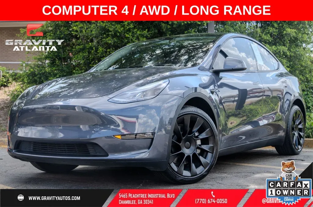 Silver 2023 Tesla Model Y Long Range for sale in Atlanta, GA