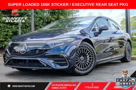 Black 2023 Mercedes-Benz EQS 580 for sale in Atlanta, GA
