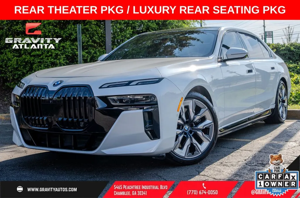 White 2024 BMW i7 xDrive60 for sale in Atlanta, GA