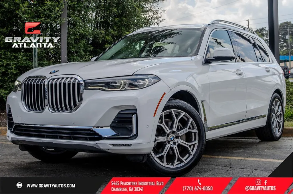 White 2019 BMW X7 xDrive40i for sale in Atlanta, GA