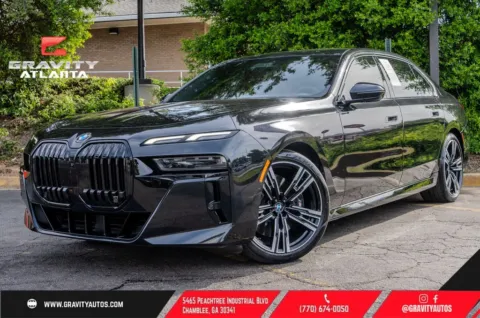 Black 2023 BMW 7 Series 740i for sale in Atlanta, GA