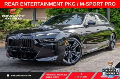 Black 2023 BMW 7 Series 740i for sale in Atlanta, GA