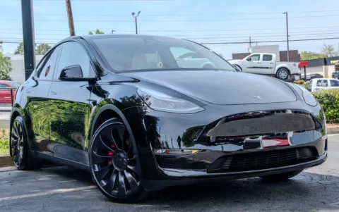 Another view of 2023 Tesla Model Y Performance for sale in Atlanta, GA at Gravity Autos Atlanta