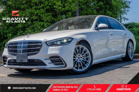 White 2023 Mercedes-Benz S-Class S 580 for sale in Atlanta, GA