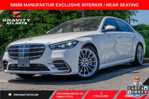 White 2023 Mercedes-Benz S-Class S 580 for sale in Atlanta, GA