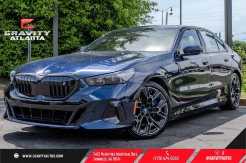 Blue 2025 BMW i5 xDrive40 for sale in Atlanta, GA