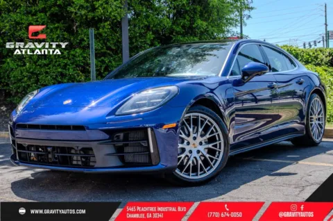 Blue 2024 Porsche Panamera 4 for sale in Atlanta, GA
