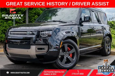 Black 2021 Land Rover Defender 110 X for sale in Atlanta, GA