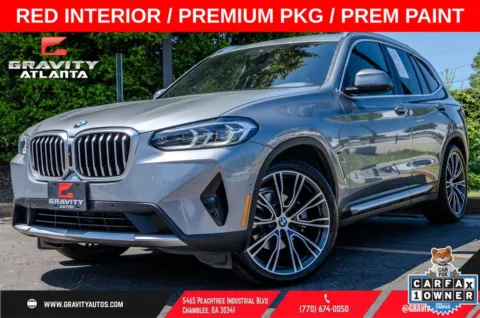 Gray 2023 BMW X3 sDrive30i for sale in Atlanta, GA