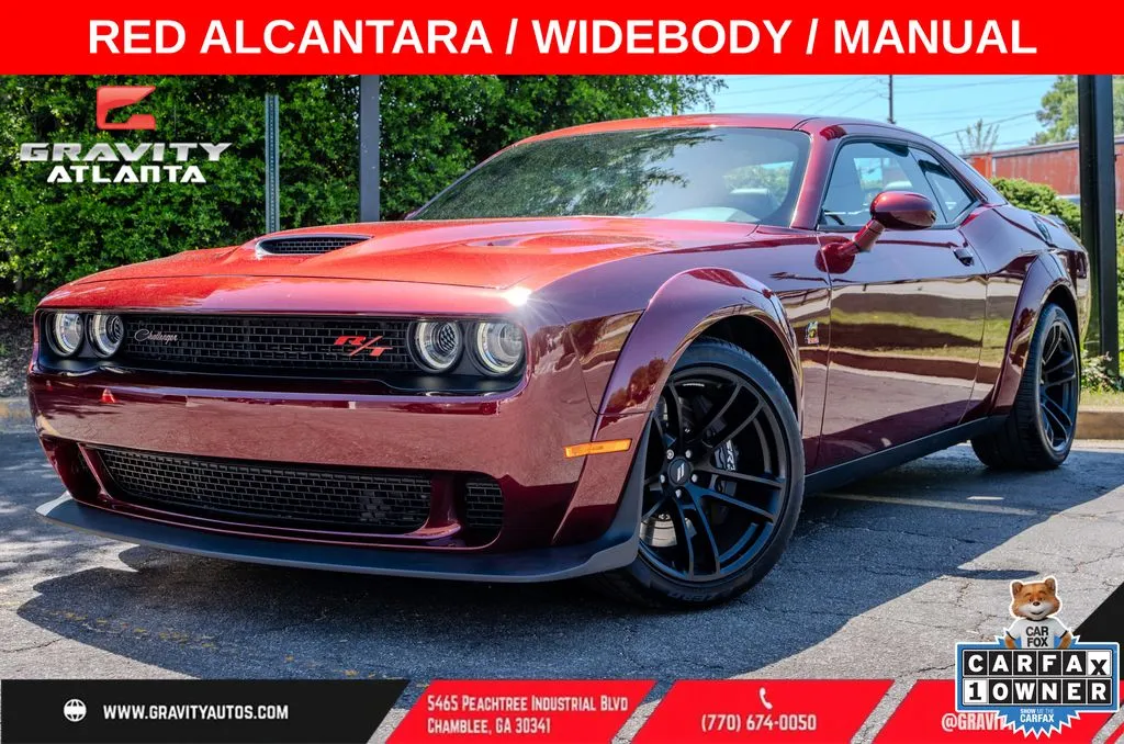 Red 2023 Dodge Challenger R/T Scat Pack Widebody for sale in Atlanta, GA