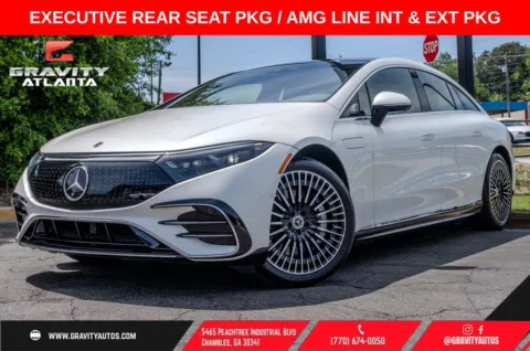 White 2023 Mercedes-Benz EQS 580 for sale in Atlanta, GA