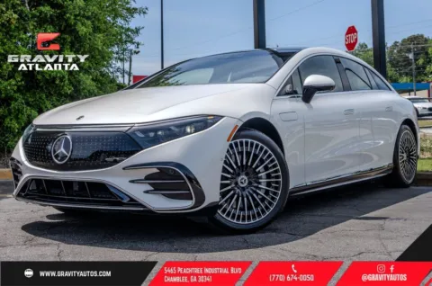 White 2023 Mercedes-Benz EQS 580 for sale in Atlanta, GA