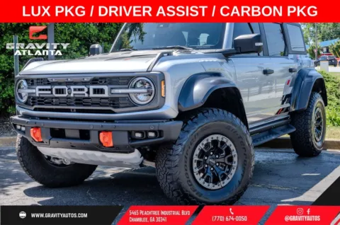 Silver 2022 Ford Bronco Raptor for sale in Atlanta, GA