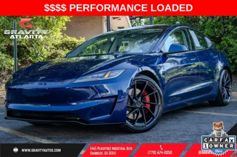 Blue 2025 Tesla Model 3 Performance for sale in Atlanta, GA