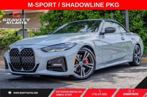 Gray 2024 BMW 4 Series 430i for sale in Atlanta, GA