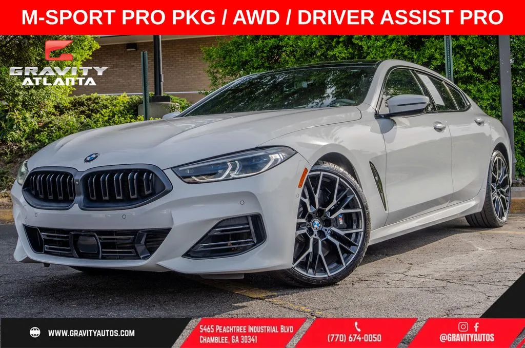 White 2023 BMW 8 Series 840 for sale in Atlanta, GA