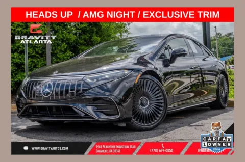 Black 2022 Mercedes-Benz AMG EQS for sale in Atlanta, GA