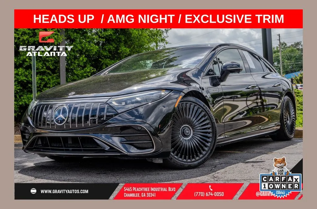 Black 2022 Mercedes-Benz AMG EQS for sale in Atlanta, GA