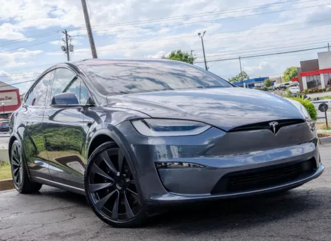 Another view of 2022 Tesla Model X for sale in Atlanta, GA at Gravity Autos Atlanta