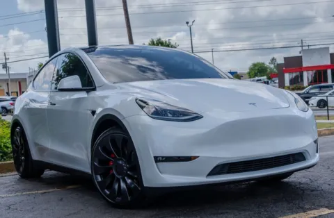 Another view of 2024 Tesla Model Y Performance for sale in Atlanta, GA at Gravity Autos Atlanta