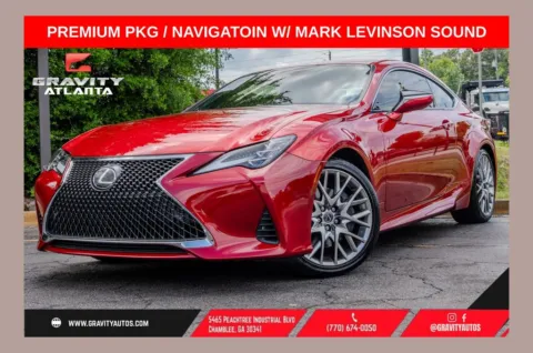 Red 2022 Lexus RC 350 for sale in Atlanta, GA