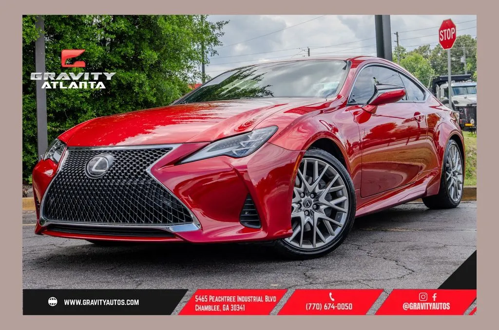 Red 2022 Lexus RC 350 for sale in Atlanta, GA