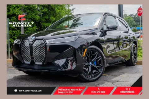 Black 2024 BMW iX xDrive50 for sale in Atlanta, GA