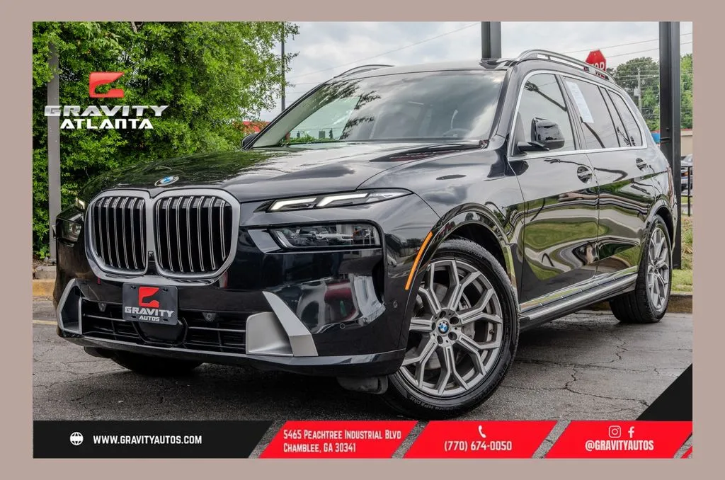 Black 2024 BMW X7 xDrive40i for sale in Atlanta, GA
