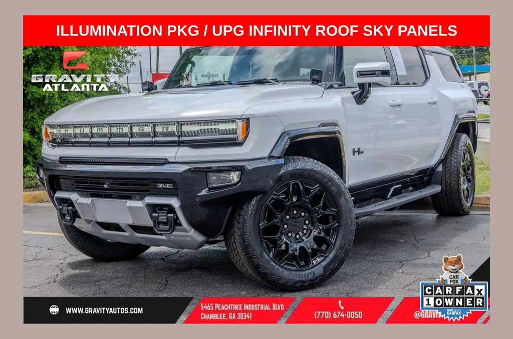 White 2025 GMC Hummer EV SUV 3X for sale in Atlanta, GA