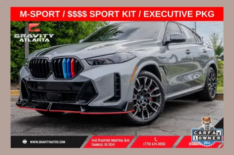 Gray 2024 BMW X6 xDrive40i for sale in Atlanta, GA