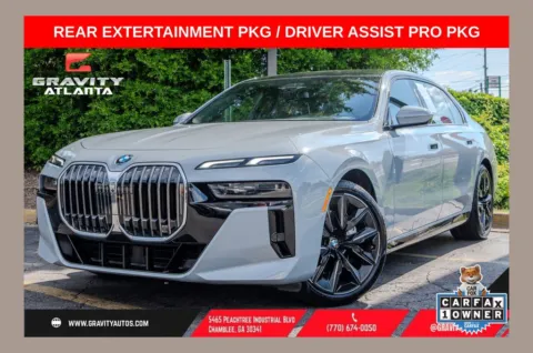 Gray 2023 BMW 7 Series 740i for sale in Atlanta, GA