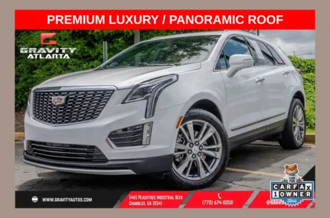 White 2024 Cadillac XT5 Premium Luxury for sale in Atlanta, GA