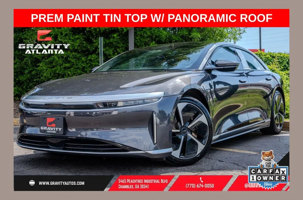 Gray 2024 Lucid Air Touring for sale in Atlanta, GA