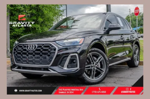 Black 2022 Audi Q5 e 55 Premium for sale in Atlanta, GA