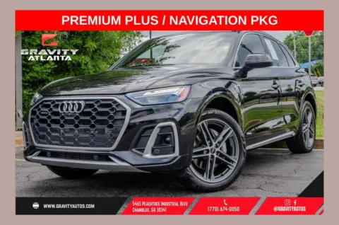 Black 2022 Audi Q5 e 55 Premium for sale in Atlanta, GA