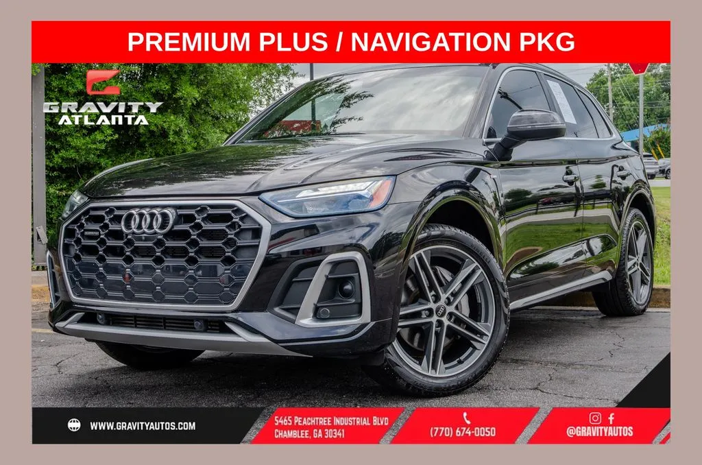 Black 2022 Audi Q5 e 55 Premium for sale in Atlanta, GA