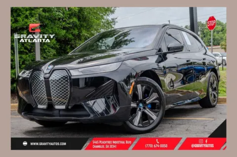 Black 2024 BMW iX xDrive50 for sale in Atlanta, GA