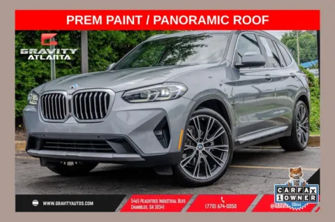 Gray 2024 BMW X3 sDrive30i for sale in Atlanta, GA