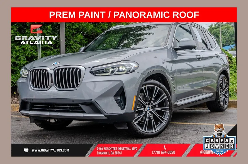 Gray 2024 BMW X3 sDrive30i for sale in Atlanta, GA