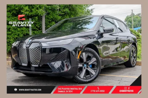 Black 2024 BMW iX xDrive50 for sale in Atlanta, GA