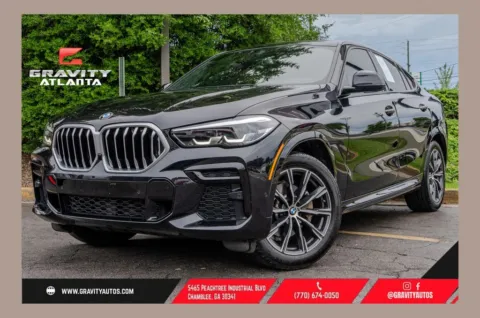 Black 2023 BMW X6 xDrive40i for sale in Atlanta, GA