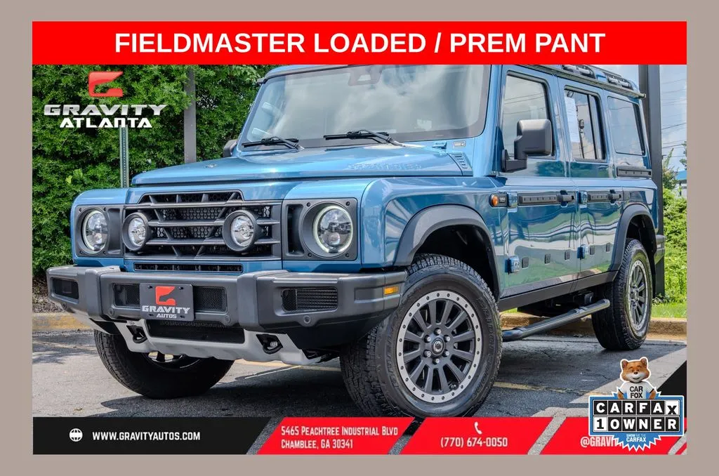 Blue 2024 INEOS Grenadier Station Wagon Fieldmaster Edition for sale in Atlanta, GA