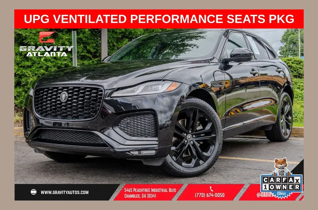 Black 2024 Jaguar F-PACE P250 R-Dynamic S for sale in Atlanta, GA