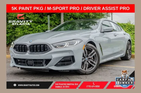 Gray 2024 BMW 8 Series 840 for sale in Atlanta, GA