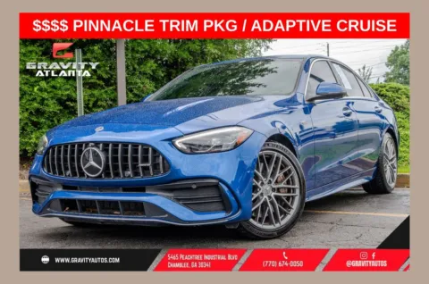 Blue 2023 Mercedes-Benz C-Class C 43 AMG for sale in Atlanta, GA