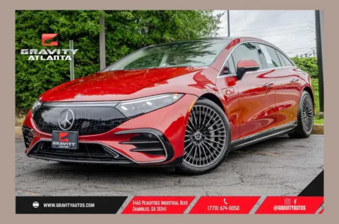 Red 2023 Mercedes-Benz EQS 580 for sale in Atlanta, GA