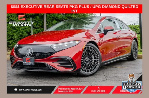 Red 2023 Mercedes-Benz EQS 580 for sale in Atlanta, GA