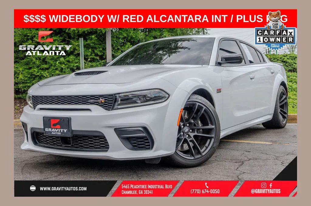 White 2023 Dodge Charger R/T Scat Pack Widebody for sale in Atlanta, GA