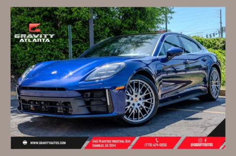 Blue 2024 Porsche Panamera 4 for sale in Atlanta, GA