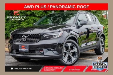 Black 2025 Volvo XC40 B5 Plus Dark Theme for sale in Atlanta, GA